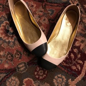 J. Crew Abby Cap toe flats